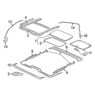 Honda OE - Roof - Sunroof (With Sunroof)