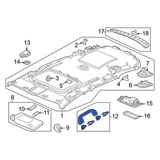 Honda OE - Front Interior Grab Bar