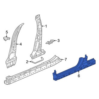 Honda OE - Left Outer Rocker Panel
