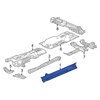 Honda OE - Left Outer Rocker Panel