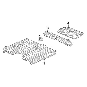 Honda OE - Pillars, Rocker & Floor - Floor & Rails (e FCEV)