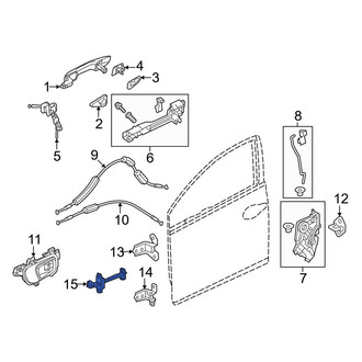 Honda OE - Front Door Check