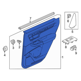 Honda OE - Front Left Outer Door Outer Panel