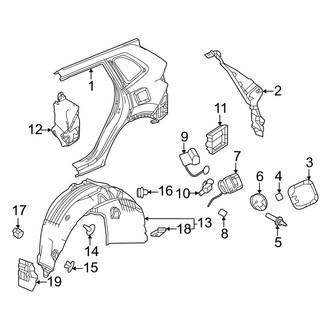 Honda OE - Quarter Panel & Components