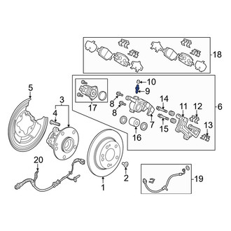 Honda OE - Front Brake Bleeder Screw