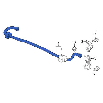 Honda OE - Rear Suspension Stabilizer Bar