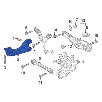 Honda OE - Rear Left Suspension Control Arm