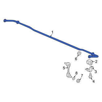 Honda OE - Rear Suspension Stabilizer Bar