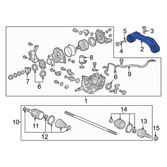 Honda OE - Rear Differential Mount