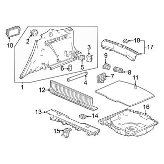 Honda OE - Rear Body & Floor - Interior Trim