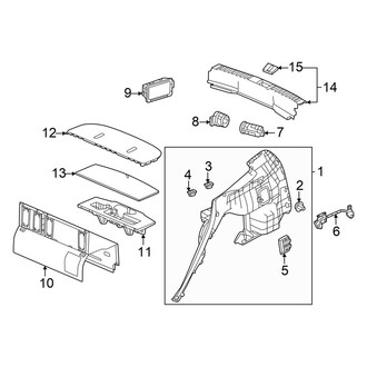 Honda OE - Rear Body & Floor - Interior Trim (e FCEV)