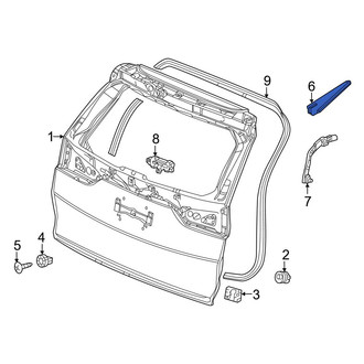Honda OE - Rear Left Liftgate Hinge Cover