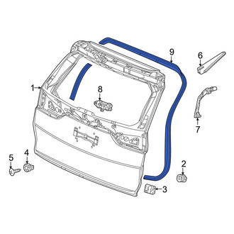 Honda OE - Rear Hatch Seal