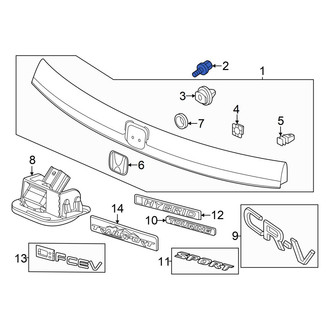 Honda OE - Back Up Light Bolt