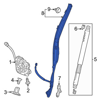 Honda OE - Rear Right Liftgate Object Sensor
