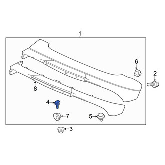 Honda OE - Spoiler Bolt