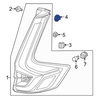 Honda OE - Tail Light Grommet