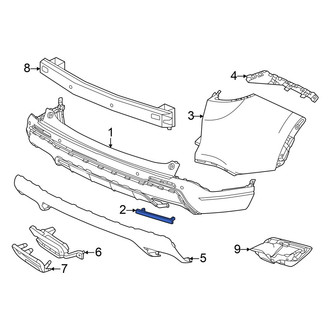 Honda OE - Rear Right Reflector Panel