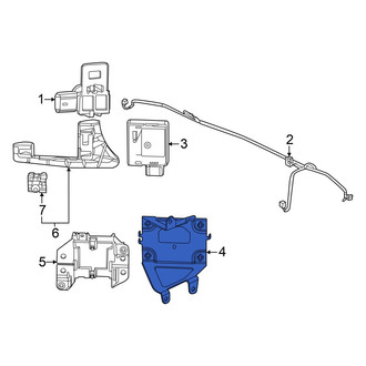 Honda OE - Right Blind Spot Detection System Warning Sensor Bracket