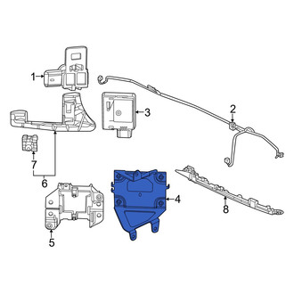 Honda OE - Left Blind Spot Detection System Warning Sensor Bracket