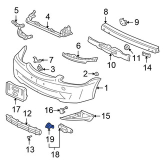 Honda OE - Ambient Air Temperature Sensor Clip