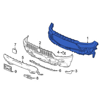 Honda OE - Front Upper Bumper Cover