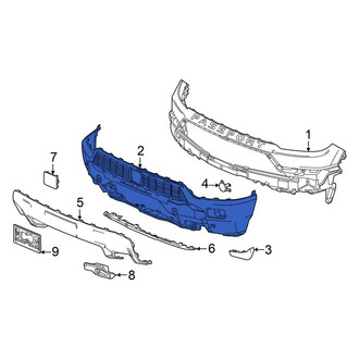 Honda OE - Front Lower Bumper Cover