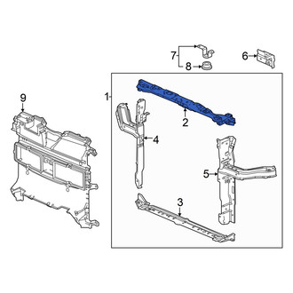 Honda OE - Front Upper Radiator Support Tie Bar