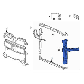 Honda OE - Front Left Radiator Support Side Panel