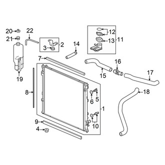Honda OE - Cooling - Radiator & Components