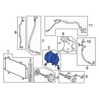Honda OE - A/C Compressor