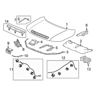 Honda OE - Hood & Components