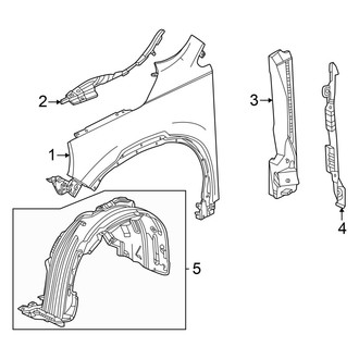 Honda OE - Fender & Components