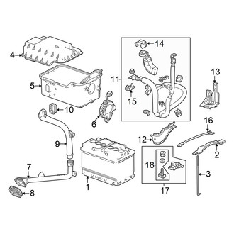 Honda OE - Electrical - Battery