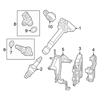 Honda OE - Electrical - Ignition System (RTL / RTL Blackout / RTL Towing / TrailSport / TrailSport Blackout / TrailSport Elite / TrailSport Elite Blackout)