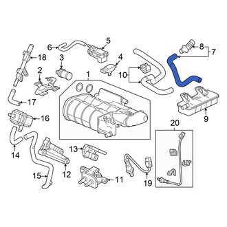 Honda OE - Evaporative Emissions System Lines