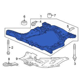 Honda OE - Front Suspension Subframe Crossmember