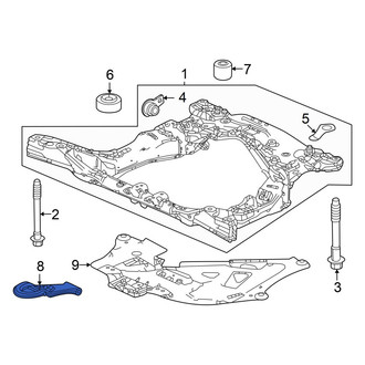 Honda OE - Front Left Tow Hook