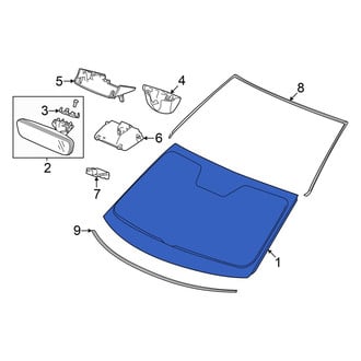 Honda OE - Front Windshield