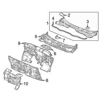 Honda OE - Cowl (TrailSport / TrailSport Blackout / TrailSport Elite / TrailSport Elite Blackout)