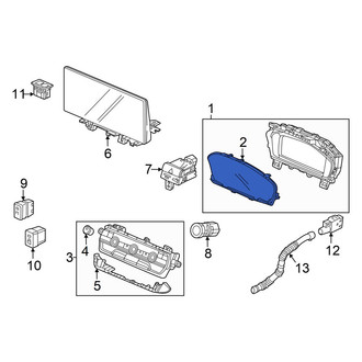 Honda OE - Instrument Panel Lens