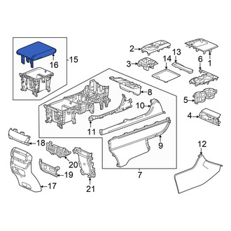 Honda OE - Console Armrest