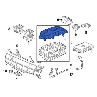 Honda OE - Automatic Transmission Shift Cover Plate