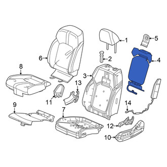 Honda OE - Rear Lower Seat Heater Pad