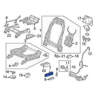 Honda OE - Front Left Power Seat Switch