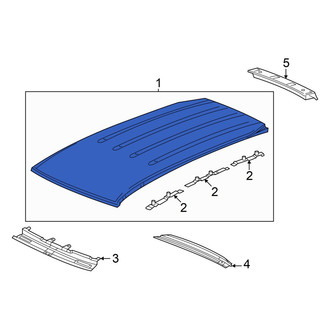 Honda OE - Rear Roof Panel