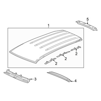 Honda OE - Roof & Components (W/O Panoramic)