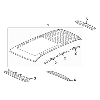 Honda OE - Roof & Components (With Panoramic)