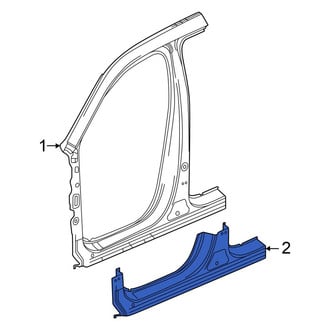 Honda OE - Left Rocker Panel