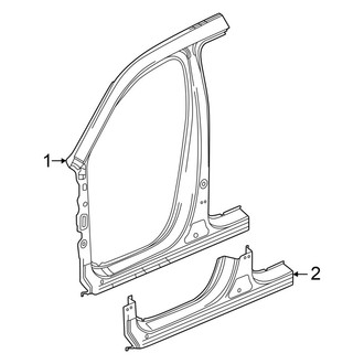 Honda OE - Pillars, Rocker & Floor - Aperture Panel